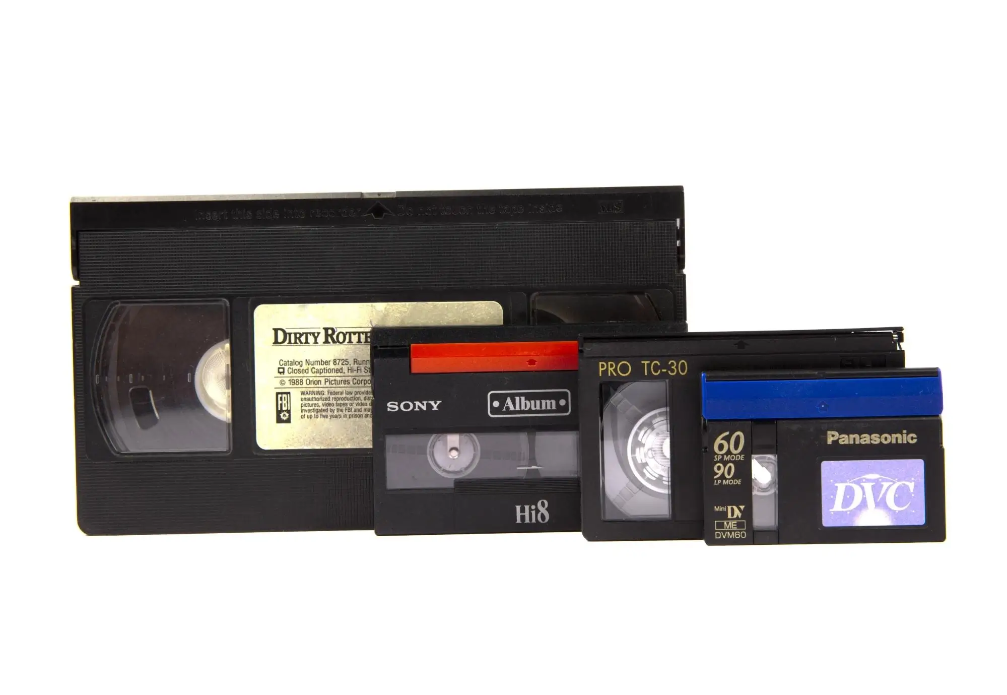 VHS tapes